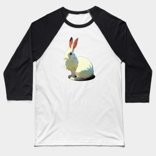 Cute white rabbit Baseball T-Shirt